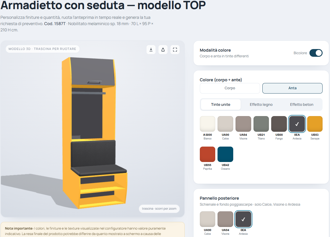 Configuratore panoramica